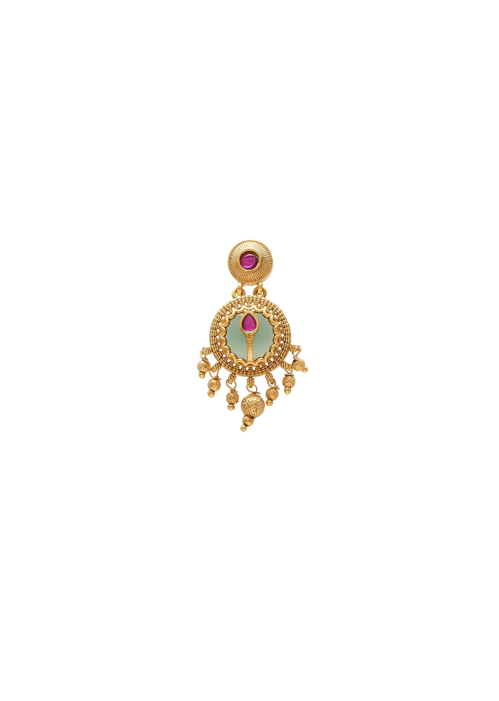 Antique Rajwadi Choker Necklace Set