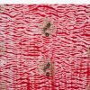 Red Shibori Printed Saree
