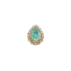 Aqua Blue Cocktail Statement Ring