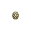 Antique Green And Gold Kundan Polki Necklace Set