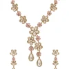 Gold Toned Kundan Polki Bridal Necklace Set