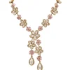 Gold Toned Kundan Polki Bridal Necklace Set