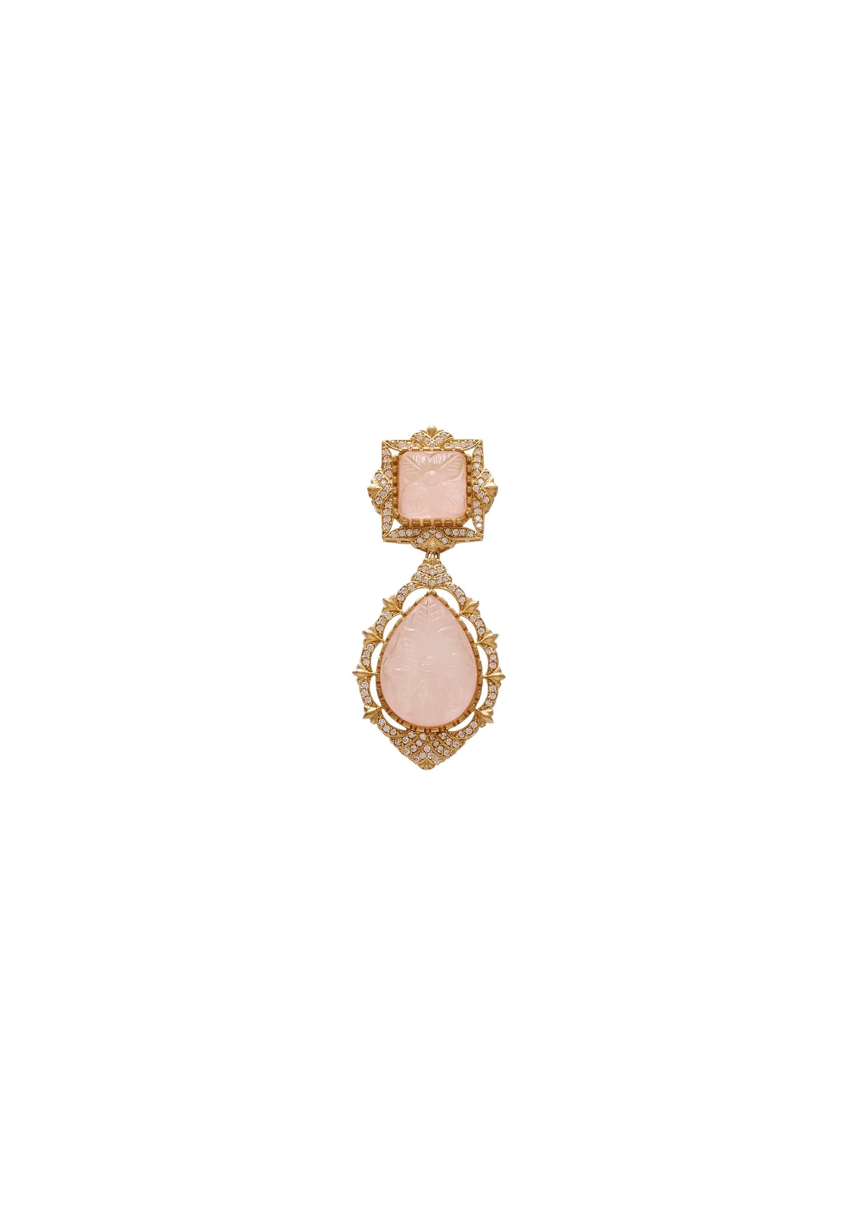 Pink Statement Necklace Set
