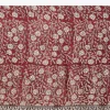 Maroon Printed Saree with Unstitched Blouse