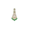 Green Gold Festive Necklace Set