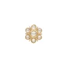 White Gold Pearl Necklace Set