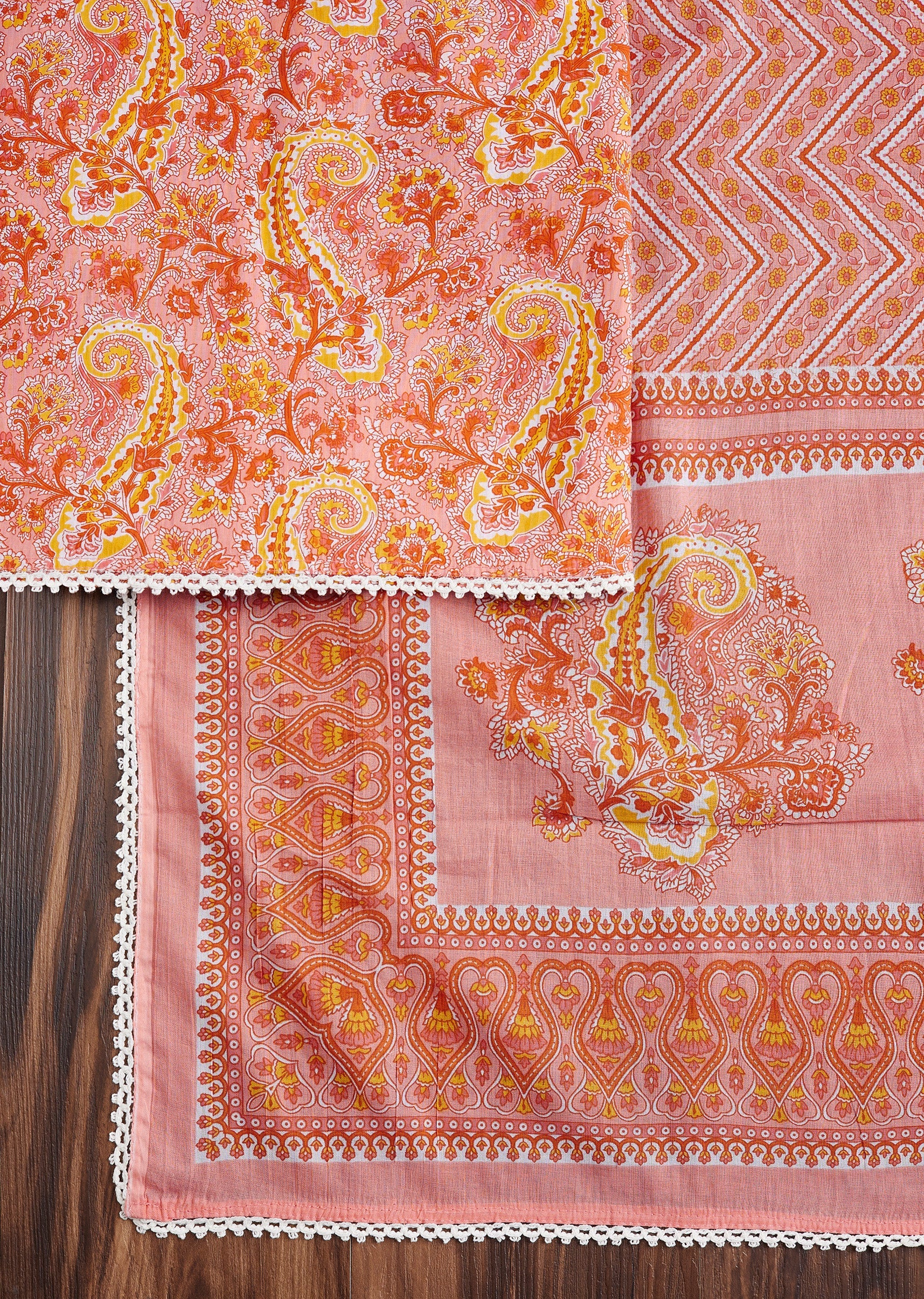 8047-orange-cotton-suit-set-3.jpg Orange Cotton Suit Set