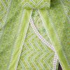 Green Cotton Printed Unstitched Suit