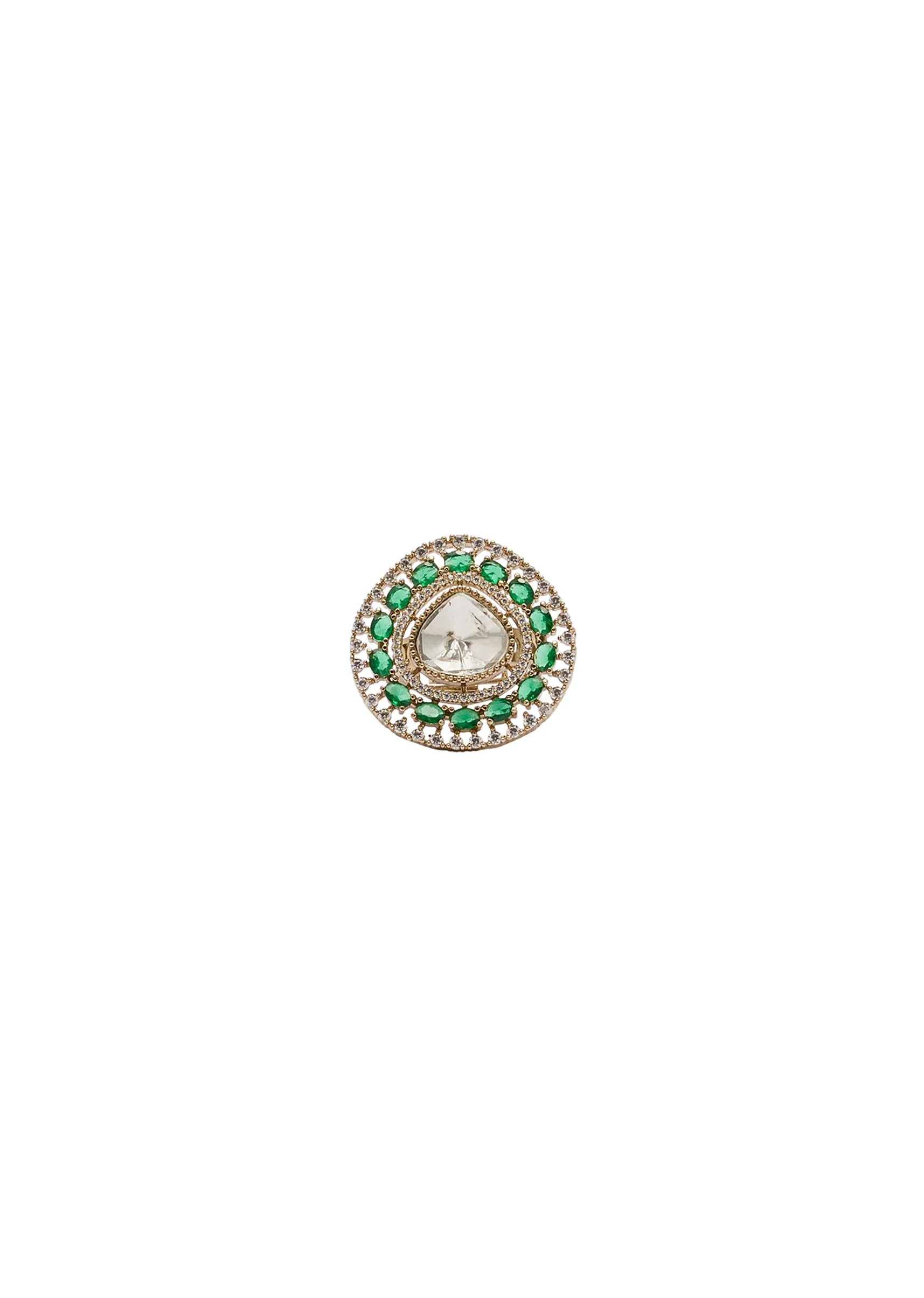 Green Gold Ring