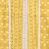 Bright Yellow Cotton Unstitched Suit
