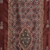 Simple Maroon Cotton Unstitched Suit