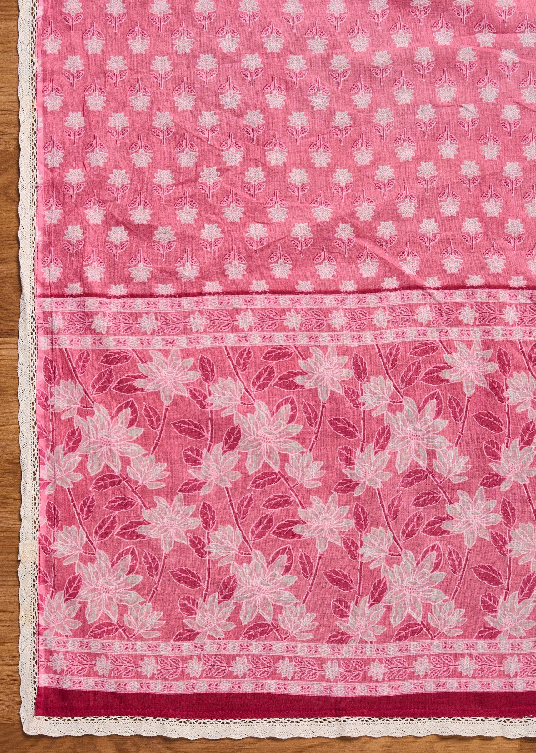 Pink Cotton Suit