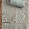 Mint Sea Green Cotton Printed Unstitched Suit Set