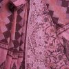 Candy Pink Cotton Printed Unstitched Suit Set