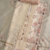 Sand Beige Cotton Printed Unstitched Suit Set