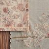 Sand Beige Cotton Printed Unstitched Suit Set