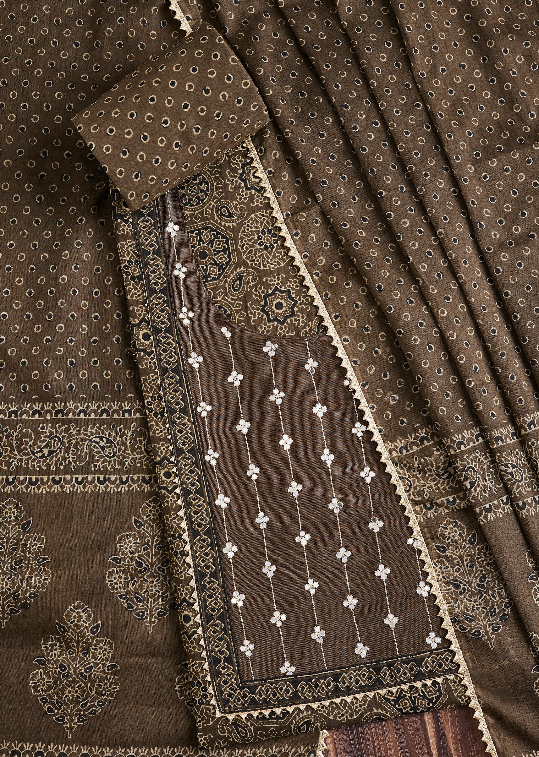 8070-earthy-brown-cotton-block-printed-unstitched-suit-set-1.jpg Earthy Brown Cotton Block Printed Unstitched Suit Set