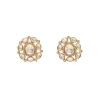 Gold Zirconia Bridal Necklace Set