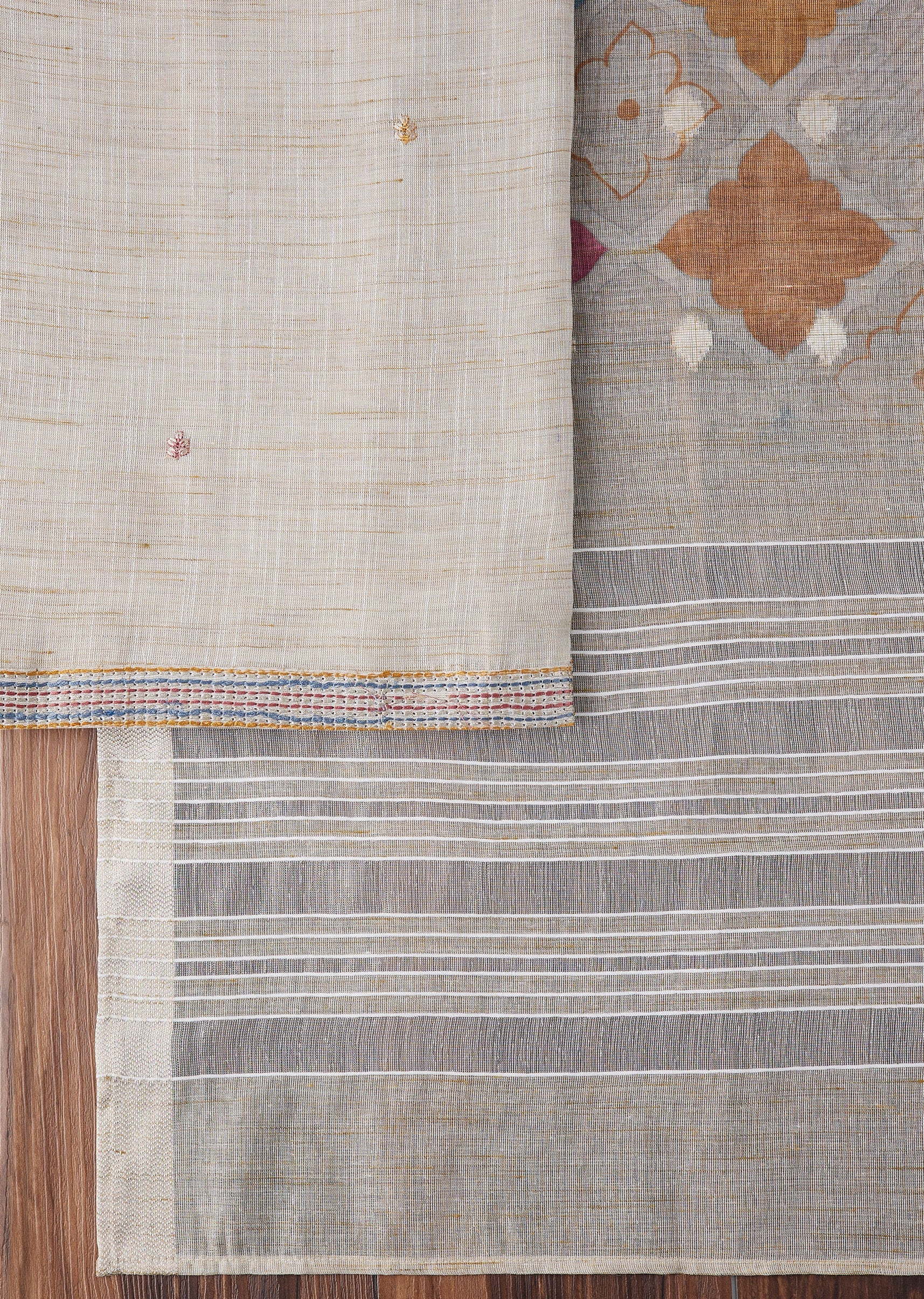 8161-beige-linen-printed-unstitched-suit-3.jpg Beige Linen Printed Unstitched Suit