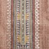 Brown Dola Silk Printed Unstitched Suit
