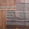 Brown Dola Silk Printed Unstitched Suit