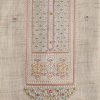 Ivory Linen Embroidered Unstitched Suit Set