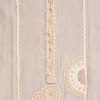 Ivory Chanderi Embroidered Unstitched Suit Set
