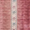 Rose Pink Dola Silk Printed Unstitched Suit Set