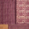 Pink Chanderi Printed Unstitched Suit Set