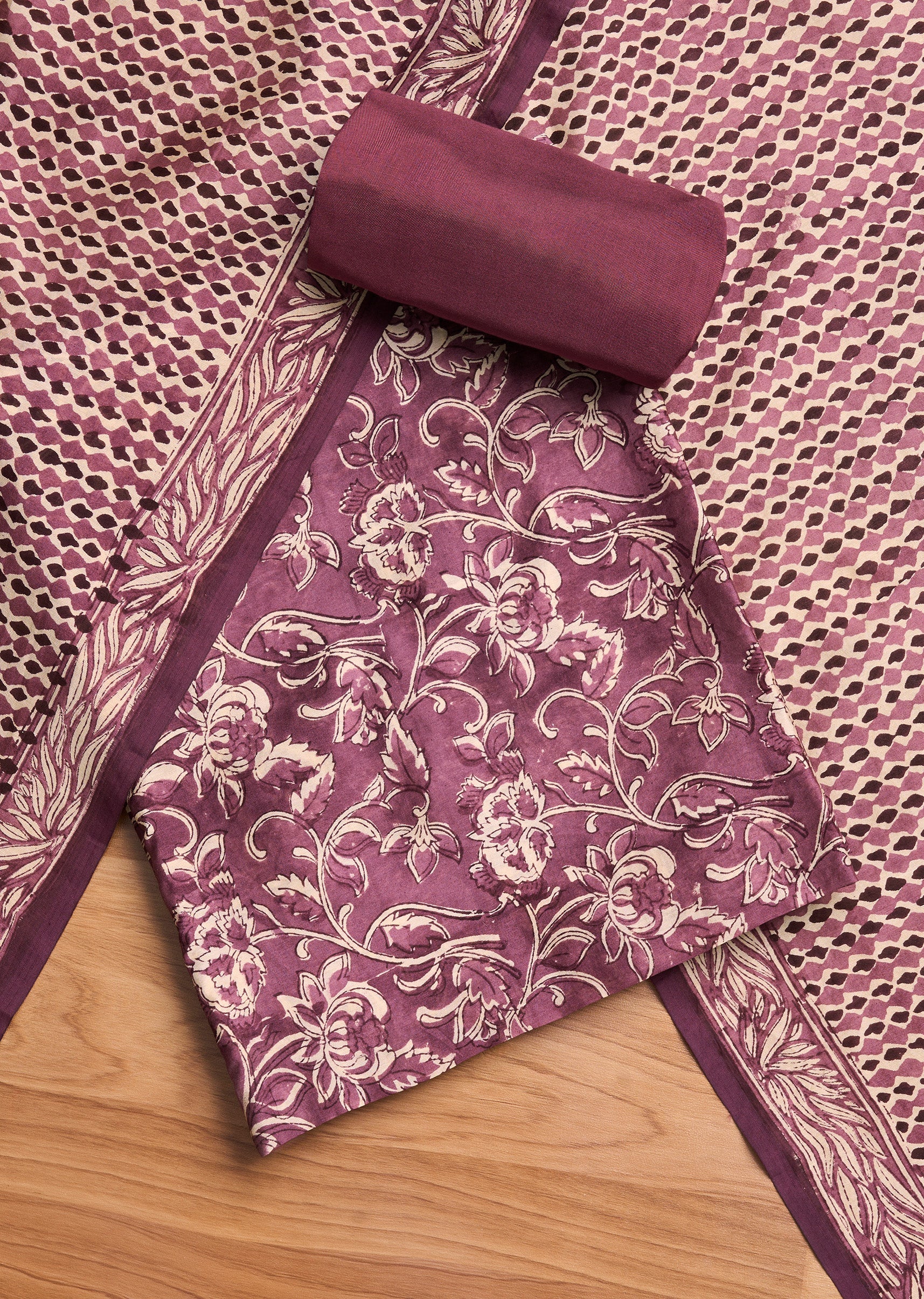 8178-purple-chanderi-printed-unstitched-suit-set-1.jpg Purple Chanderi Printed Unstitched Suit Set