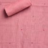Pink Linen Unstitched Suit Set