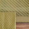 Green Chanderi Unstitched Suit With Dupatta