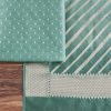 Sky Blue Chanderi Unstitched Suit With Dupatta