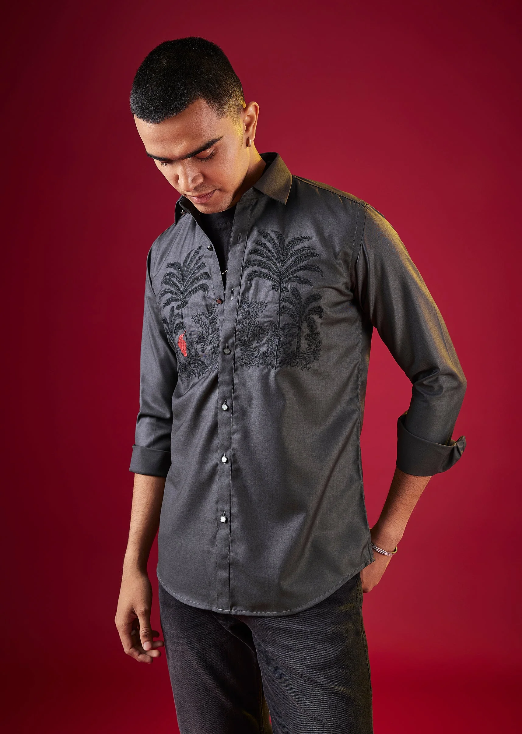 8299-grey-thread-and-resham-embroidered-mens-shirt-1.webp Grey Thread And Resham Embroidered Mens Shirt