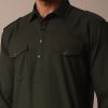 Classic Green Pathani Kurta Set For Eid