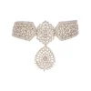8446-white-anti-tarnish-rhodium-plated-long-pendant-necklace-set-in-brass-with-cz-diamonds-2.webp White Anti Tarnish Rhodium Plated Long Pendant Necklace Set In Brass with CZ Diamonds