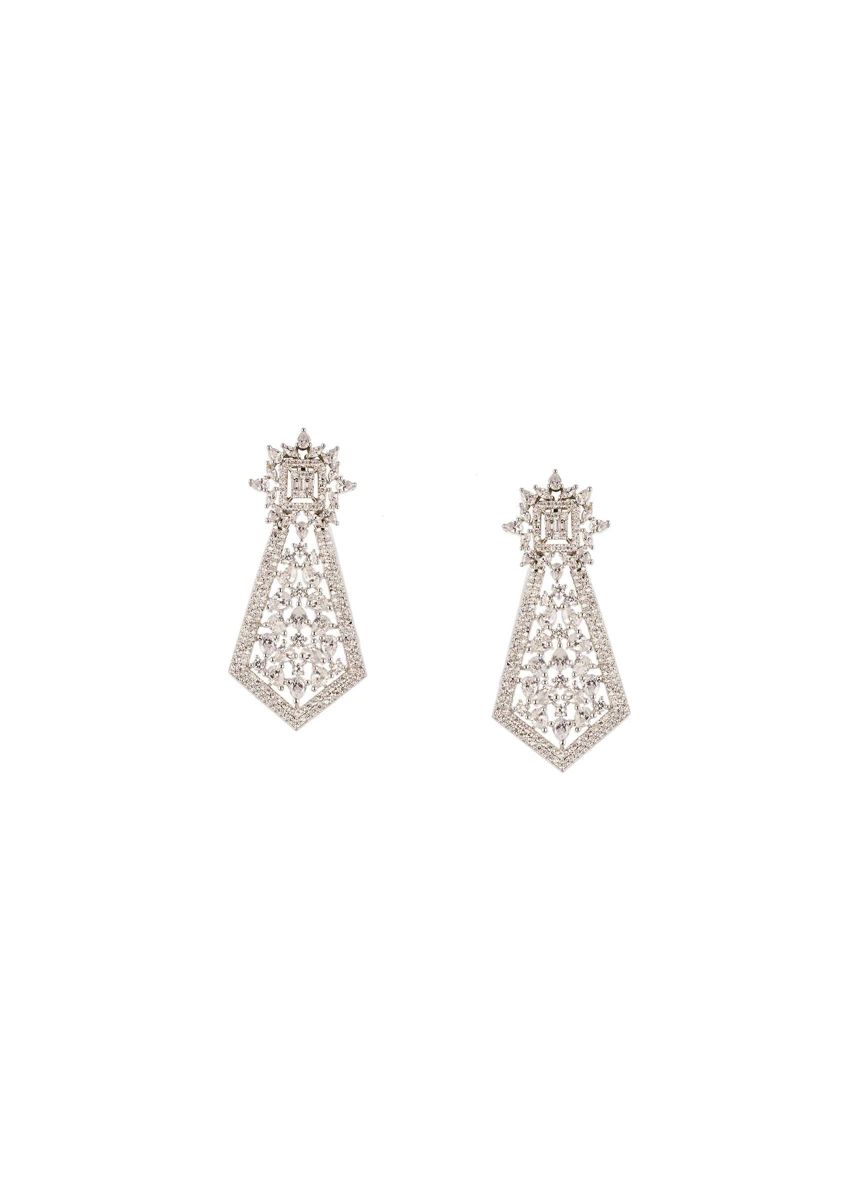 8446-white-anti-tarnish-rhodium-plated-long-pendant-necklace-set-in-brass-with-cz-diamonds-3.webp White Anti Tarnish Rhodium Plated Long Pendant Necklace Set In Brass with CZ Diamonds