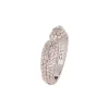 8451-silver-finish-bracelet-in-mix-metal-with-modern-rose-style-and-light-pink-cubic-zirconia-accents-2.webp Silver Finish Bracelet In Mix Metal With Modern Rose Style And Light Pink Cubic Zirconia Accents