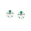 8453-silver-finish-whimsical-floral-stud-earrings-with-green-carved-stone-and-clear-pear-cut-simulated-stones-2.webp Silver Finish Whimsical Floral Stud Earrings With Green Carved Stone and Clear Pear Cut Simulated Stones