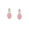 8467-rani-pink-cz-diamond-anti-tarnish-finish-gemstone-necklace-set-in-rhodium-plated-brass-2.webp Rani Pink CZ Diamond Anti Tarnish Finish Gemstone Necklace Set in Rhodium Plated Brass