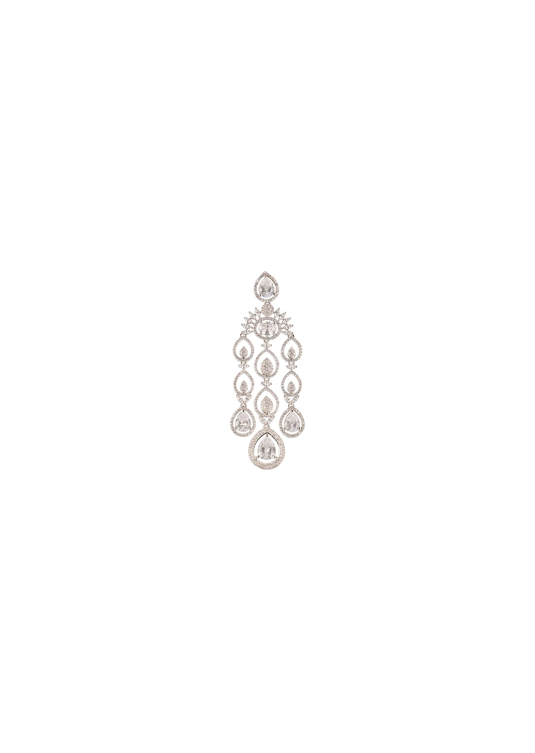 8469-white-cz-diamond-long-necklace-set-in-rhodium-plated-brass-with-anti-tarnish-finish-4.webp White Cz Diamond Long Necklace Set In Rhodium Plated Brass with Anti Tarnish Finish