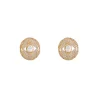 Floral Kundan Stud Earrings