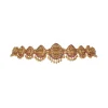 8479-gold-finish-waist-belt-with-temple-style-motif-and-pink-and-green-simulated-stone-2.webp Gold Finish Waist Belt With Temple Style Motif And Pink and Green Simulated Stone