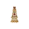 8483-gold-finish-earrings-in-drop-style-with-kundan-and-multi-stone-and-pearl-detailing-3.webp Gold Finish Earrings In Drop Style With Kundan And Multi Stone And Pearl Detailing