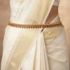 8486-gold-finish-waist-belt-with-temple-style-motifs-and-pink-and-green-simulated-stones-1.webp Gold Finish Waist Belt With Temple Style Motifs And Pink and Green Simulated Stones
