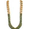 8495-gold-finish-necklace-set-with-traditional-temple-motifs-and-green-simulated-stones-2.webp Gold Finish Necklace Set With Traditional Temple Motifs And Green Simulated Stones