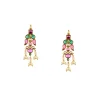 8500-gold-toned-necklace-set-with-intricate-traditional-temple-motifs-and-pink-green-and-white-simulated-stones-4.webp Gold Toned Necklace Set With Intricate Traditional Temple Motifs And Pink Green and White Simulated Stones