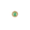 8506-gold-finish-circular-stud-earrings-with-large-green-center-stone-and-polki-style-halo-3.webp Gold Finish Circular Stud Earrings With Large Green Center Stone and Polki Style Halo