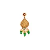 8507-gold-finish-necklace-set-with-intricate-traditional-temple-motifs-and-pink-and-green-simulated-stones-5.webp Gold Finish Necklace Set With Intricate Traditional Temple Motifs And Pink and Green Simulated Stones