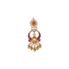 8513-gold-finish-earrings-in-chandbali-style-with-kundan-and-pink-stone-and-pearl-detailing-3.webp Gold Finish Earrings In Chandbali Style With Kundan And Pink Stone And Pearl Detailing